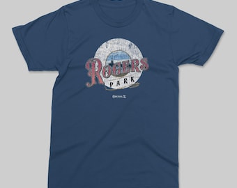 Rogers Park Chicago T-Shirt, Organic Cotton Lighthouse and Northernmost Neighborhood Graphic Tee