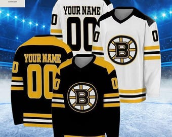 Personalized Boston Ice Hockey Jersey, Mickey Mouse Jersey For Men Women With Your Custom, Brad Marchand, Milan Lucic Fan Jersey