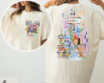 Retro Disney Elemental Matching Shirt, Elemental Ember Shirt, Disney Team Shirt, Elemental Gale Birthday Shirt, Disney Lake Lover Tee