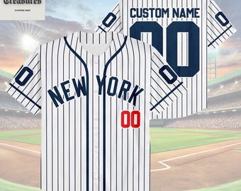 Personalized New York Baseball Team Jersey, Custom Name & Number New York Baseball Jersey, Jersey For Fan, Baseball Lovers