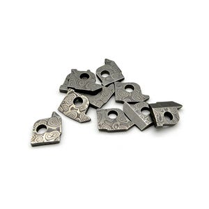 VG10 Damascus Replacement Cutter Jaws Compatible with Leatherman Wave P4 Signal Surge