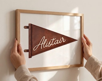 Decorazione murale personalizzata per la cameretta dei bambini, stampa personalizzata del nome del bambino, decorazione murale per la cameretta dei bambini, regalo per bambini, decorazione per la cameretta dei bambini, arte vintage