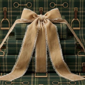 classic polo inspired gift wrap dark green plaid wrapping paper luxury equestrian gift wrapping horse riding inspired present wrap