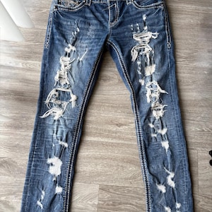 Rock Revival Jeans Men 38 - Etsy