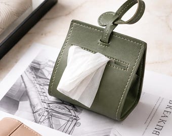 Personalized Dog Poop Bag Holder Leather Portable Multi Color Pet Waste Dispenser Durable Storage Pouch for Dog lovers Pet Accessory
