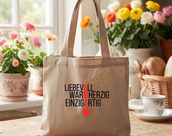 Personalized Gift Bag for Oma - Custom Tote Bag