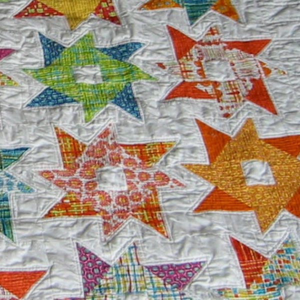 Bright  Twin Bed Quilt