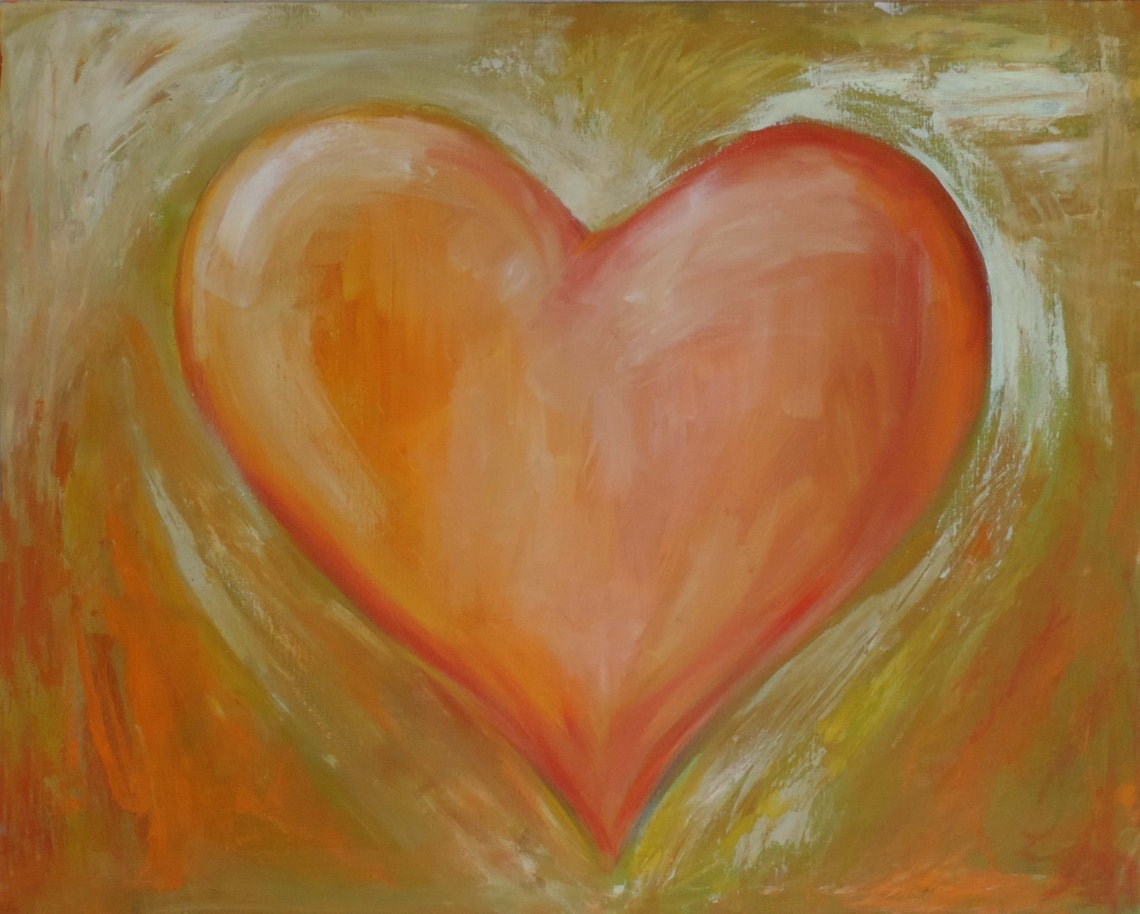 Art for the Heart Art Heart Heart Artwork Heart Art Etsy