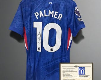 Cole Palmer Chelsea 25/26 Signed Shirt + Certificate (see