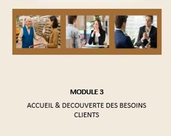 MÓDULO 3 Recepción del Cliente y Evaluación de Necesidades – Materiales de Capacitación Listos para Usar (Word + PDF) – Técnicas de Venta