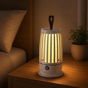 Portable USB Rechargeable Electronic Mosquito Killer | UV Mosquito Lamp | Electric Insect Zapper | 2-in-1 Night Light