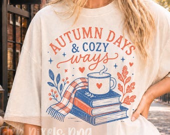 Autumn Days Boutique Fall Distressed PumpkinSublimation Pod Dtf Trendin PNG Fall Shirt Autumn Graphic, Trending Fall 2026, Fall Png New