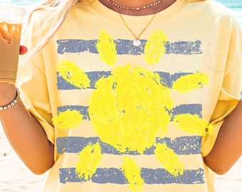 Zoete zomer palmboom strepen donker strandshirt png, zomertrends ontwerp, lente populair nu en citroenen, zomerbubbels oceaan zee meer leven