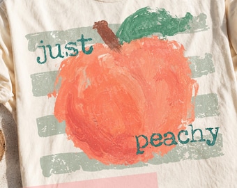 Sweet Summer SunShine Peach Peachy, png, zomertrend design kersen, lentepop en citroenen, easy peasy limonade en strepensublimatie