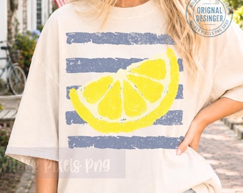Sweet Summer SunShine Lemons Jam png, zomertrend design png, lente nu populair en citroenen, easy peasy limonade en strepen-sublimatie