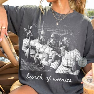 Funny Weenies Dachshunds Baseball PNG,Dog Mom Shirt Sublime,Puppy Mommy Tee design, Sublimation weiner, weenie dog,Puppies, Howling,long dog