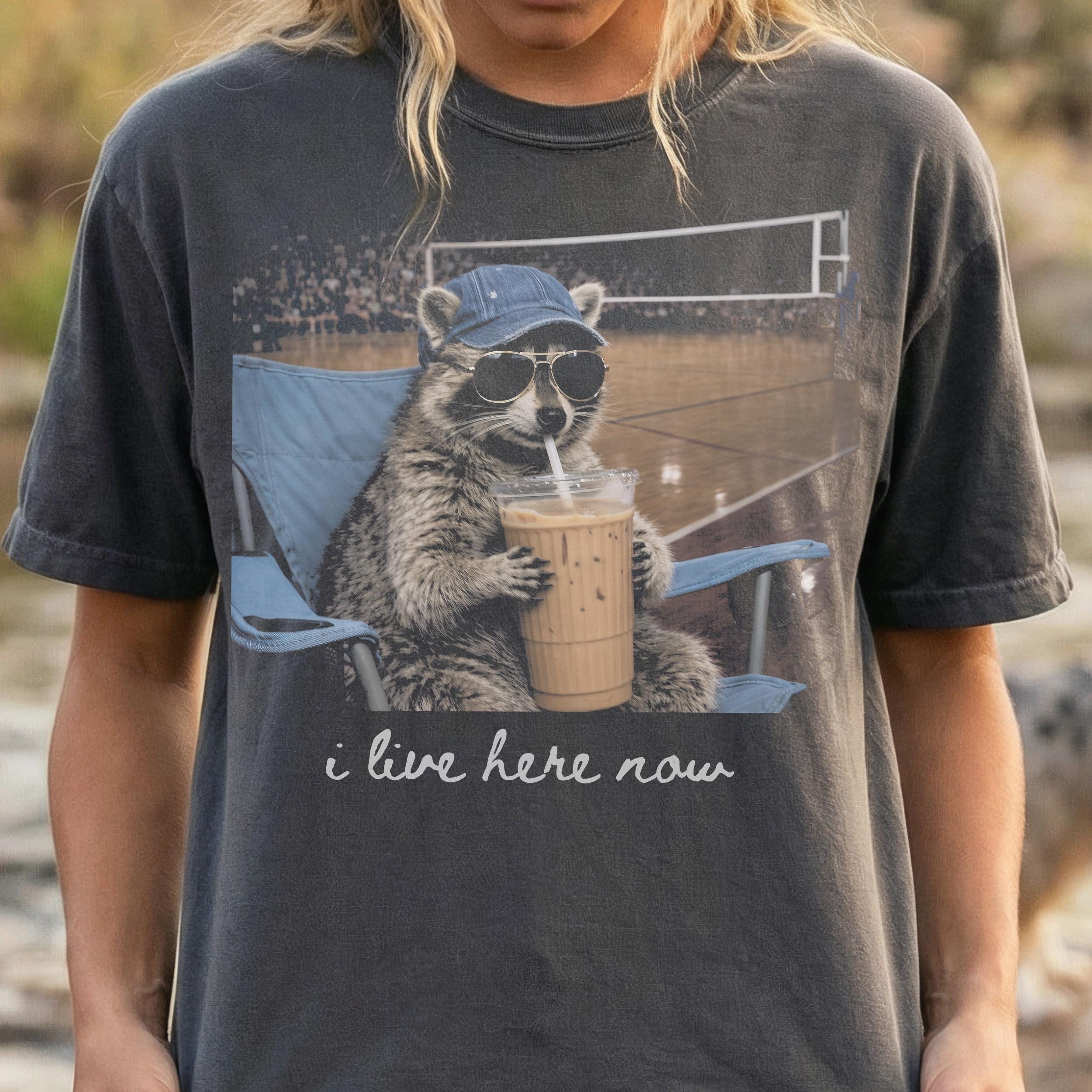 Funny Sarcastic Raccoon Volleyball Mom, Travel Volleyball,volleyball ...