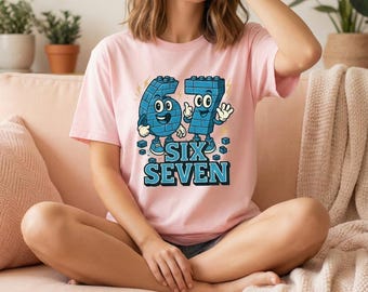 Brainrot Six Seven PNG | Gen Alpha Slang, Gaming Meme (Digital File)