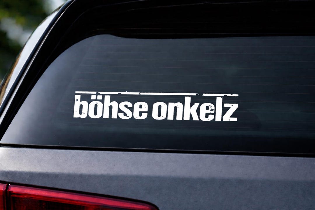 Bhse Onkelz Aufkleber Autonull