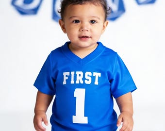 Personalized Baby Football Jersey | Custom Name & Number Infant Jersey | 6–36 Months | Game Day Outfit | Matching Family Jerseys Available