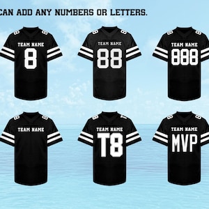 Custom Football Jersey - Personalized Embroidery or Print Team Uniform image 8