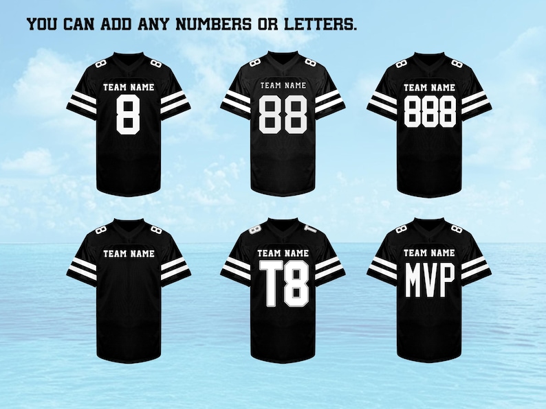 Custom Football Jersey - Personalized Embroidery or Print Team Uniform image 8