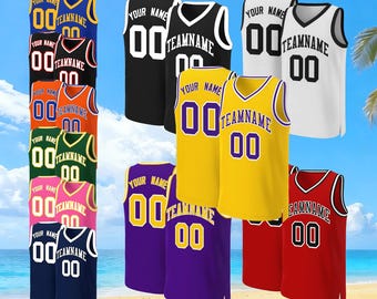 Custom Basketball Jersey, Personalized Team Uniform, Christmas Gift