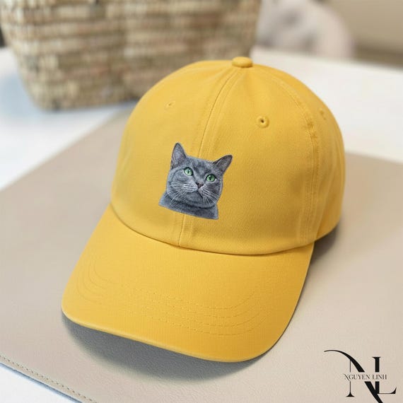 Funny Cat Lover Embroidered Baseball Cap Adjustable Cotton Kitties and Titties Funny Cat Lover Gift Embroidered Dad Hat  main image 2