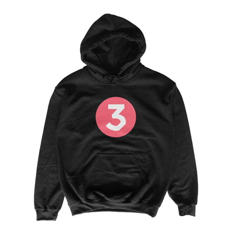 Chance The Rapper - Sweat à capuche premium unisexe avec logo image 1
