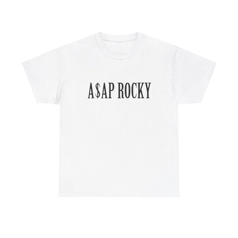 Asap Rocky - Logo Premium Unisex T-shirt, Music Merch, Tour Merch ...