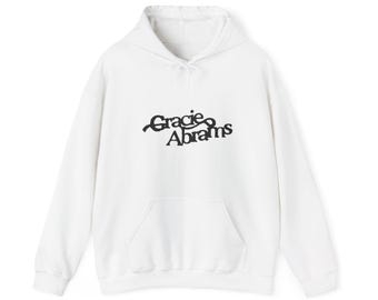 Gracie Abrams - logo Premium Unisex Hoodie, Music Merch, Tour merch Birthday Gift