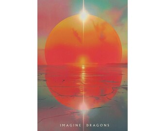 IMAGINE DRAGONS - loom Premium Matte Poster, Music Merch, Tour merch Birthday Gift