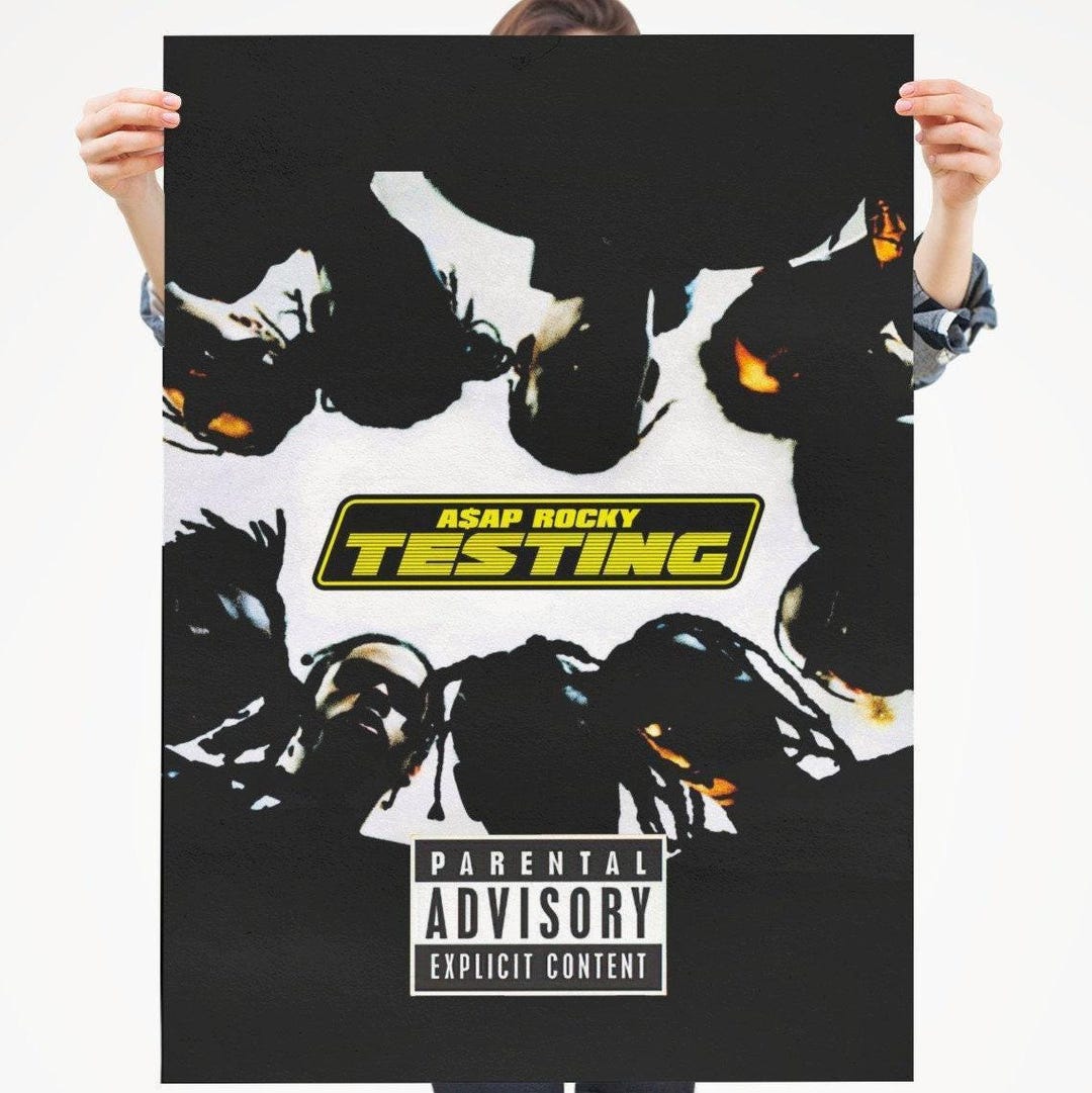 ASAP Rocky - Testing Premium Matte Vertical Poster - Etsy