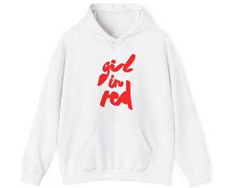 Girl In Red - logo Premium Unisex Hoodie, Music Merch, Tour merch Birthday Gift