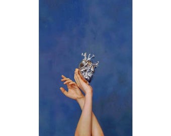 AURORA - Qu'est-il arrivé au coeur Poster mat premium, produits dérivés musique, produits dérivés de la tournée, cadeau d'anniversaire