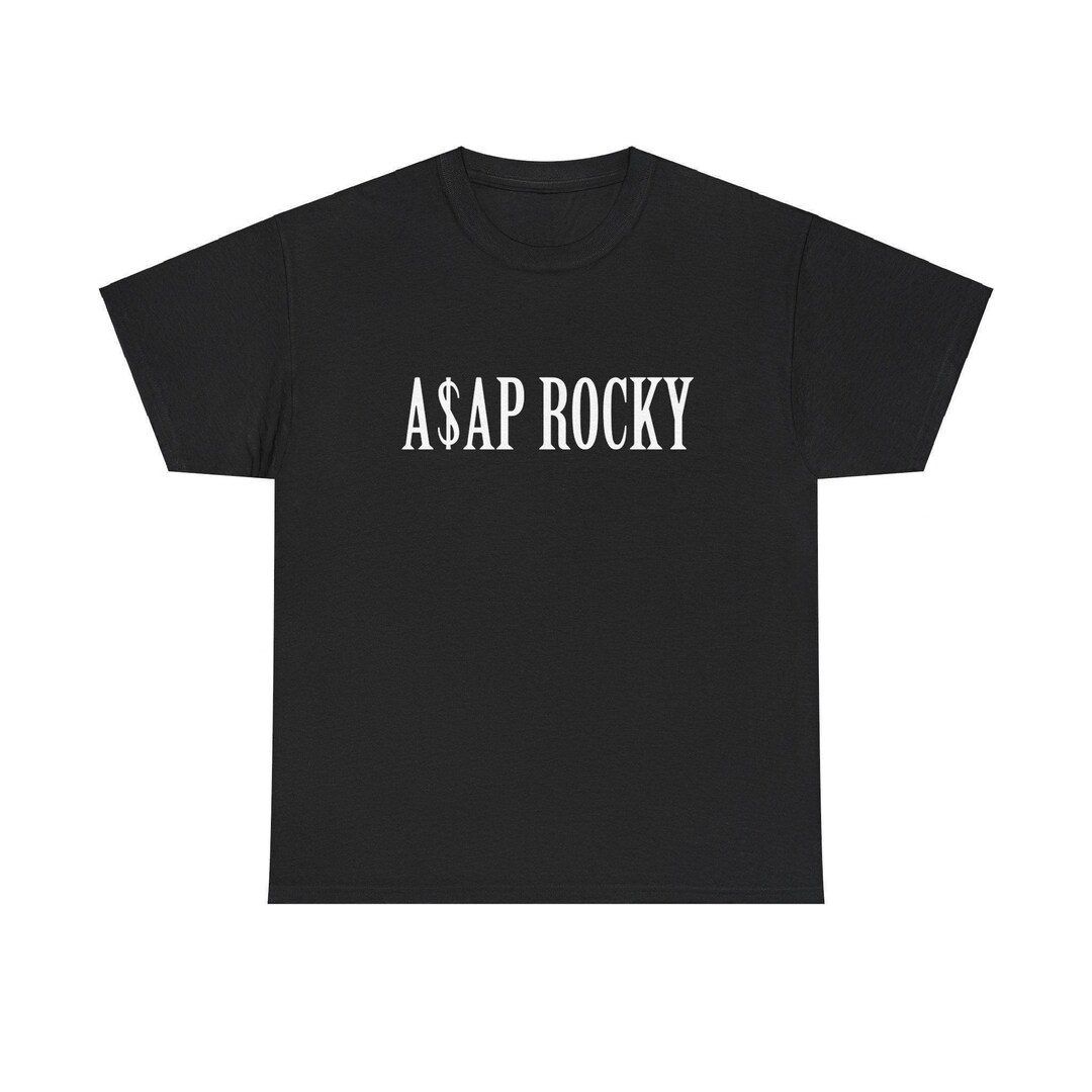 Asap Rocky - Logo Premium Unisex T-shirt, Music Merch, Tour Merch ...