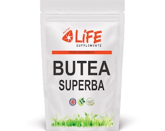 Butea Superba Cápsulas 500 mg Suplemento vegano en polvo de Butea Superba natural limpio