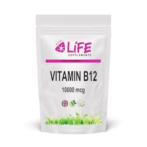 Vitamin B12 High Strength 10000mcg Capsules B12 Supplement Vit B12 Powder Vegan