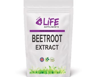 Beetroot Capsules 500mg Genuine 100% Natural Supplement Vegan Beetroot Powder