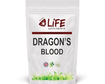 Dragon's Blood Capsules 500mg Clean Natural Dragon's Blood Powder Eco-friendly