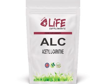 Cápsulas de acetil L-carnitina 500 mg, polvo de acetil L-carnitina puro, la mejor opción vegana.
