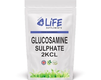 Glucosamine Sulphate 2KCL Capsules 700mg Clean Glucosamine Powder Supplements Nutri Life