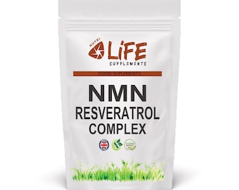 NMN Kapseln 500 mg NMN Resveratrol Nikotinamid Mononukleotid Sauber Vegan