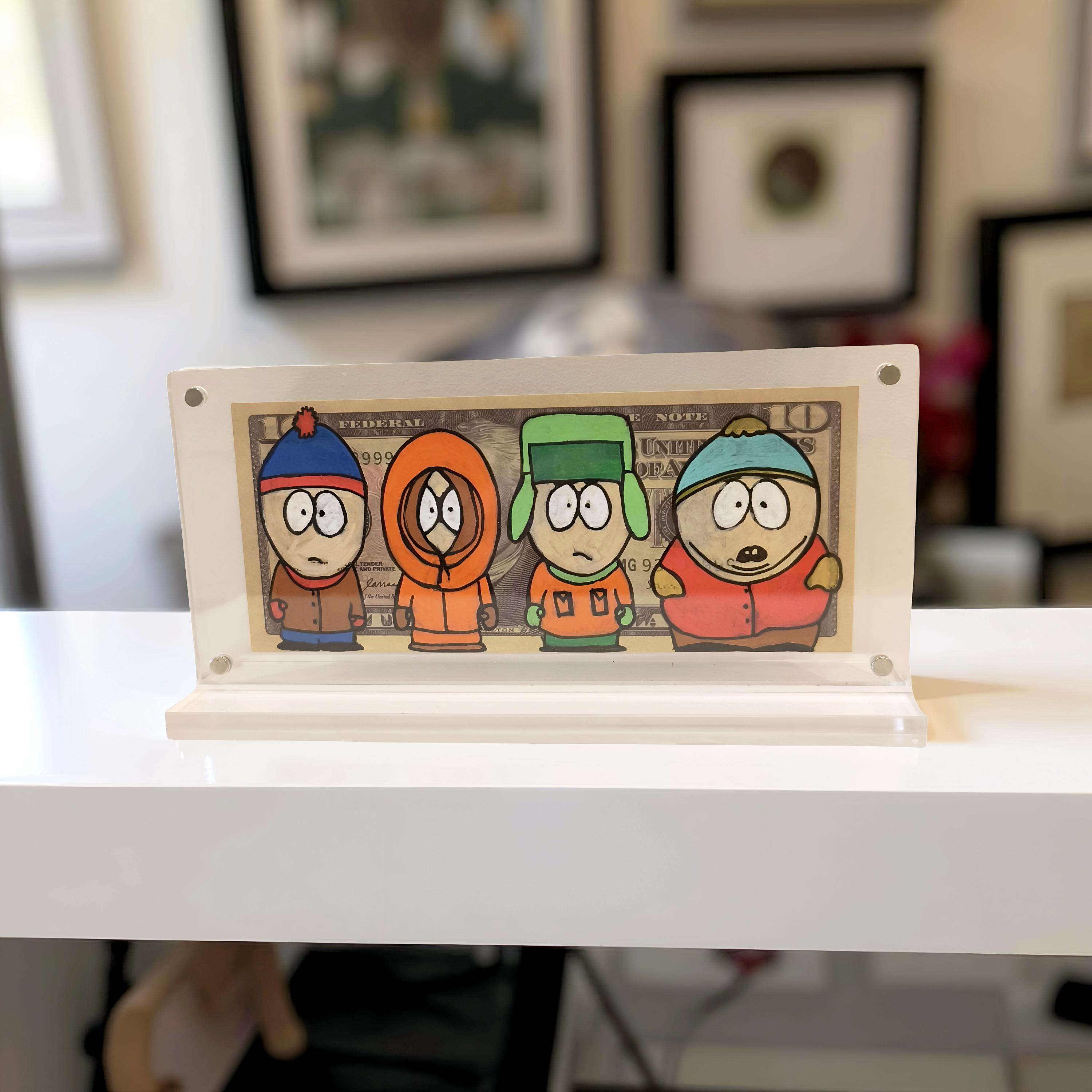 Comedy South Park Kyle Kenny Stan Cartman Grün Portemonnaie Geldbörse Comedy South Park Kyle Kenny Stan Cartman Grün Portemonnaie Geldbörse