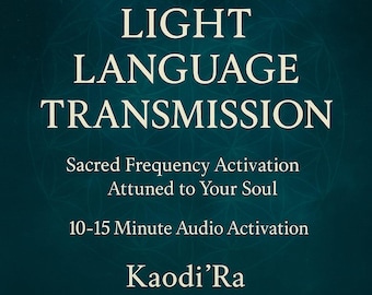 Transmisión de Lenguaje de Luz Lite sintonizada con tu campo energético - activación de audio 10 min