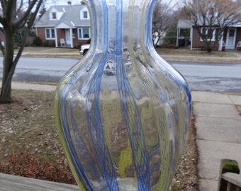 Hand Blown Venetian Style Vase