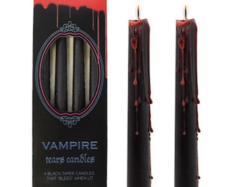 Vampire Candles, Red Candles, Black Candles, Weeping Candles, Tears, Gothic