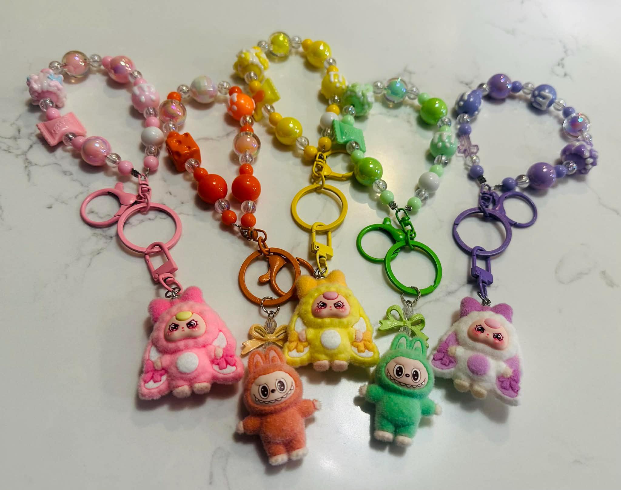 Labubu mini key chain - Etsy 日本