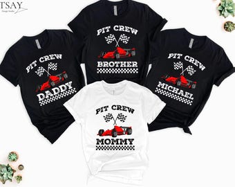 Fast One Pit Crew Birthday T-shirt