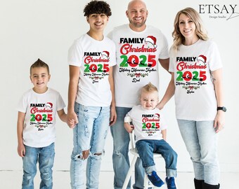 Family Christmas 2025 Shirt: Christmas Matching T-Shirt